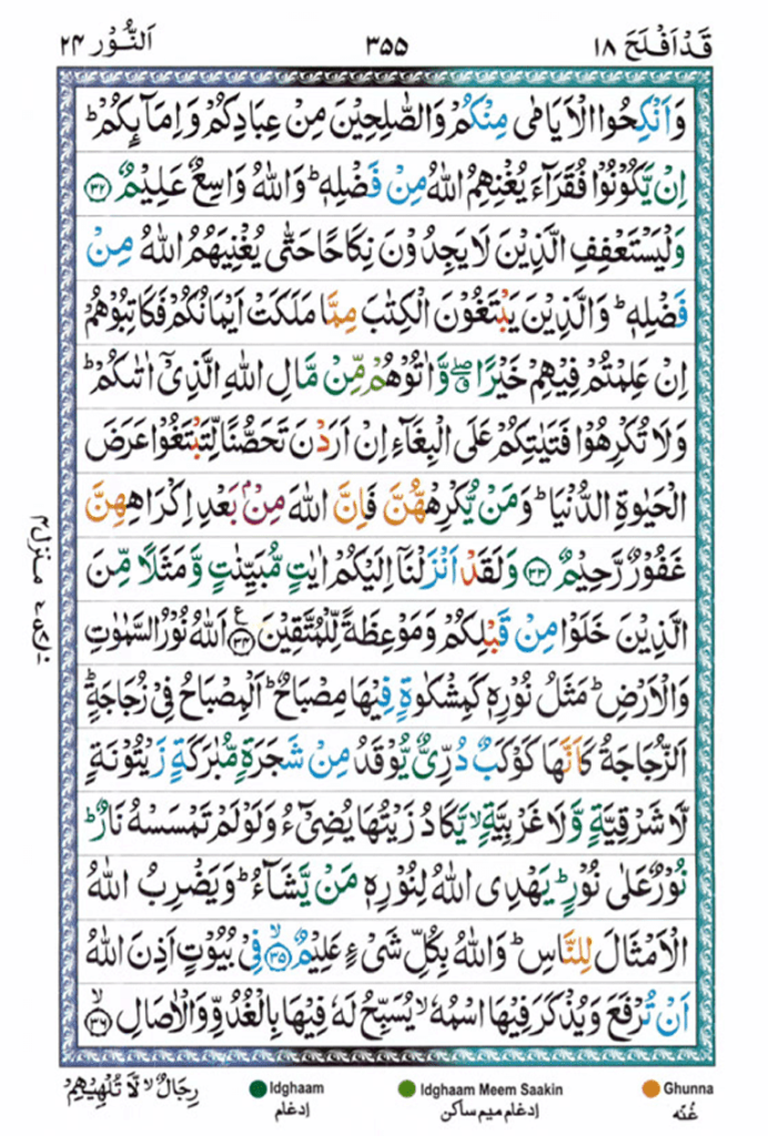 surah noor read online page 5